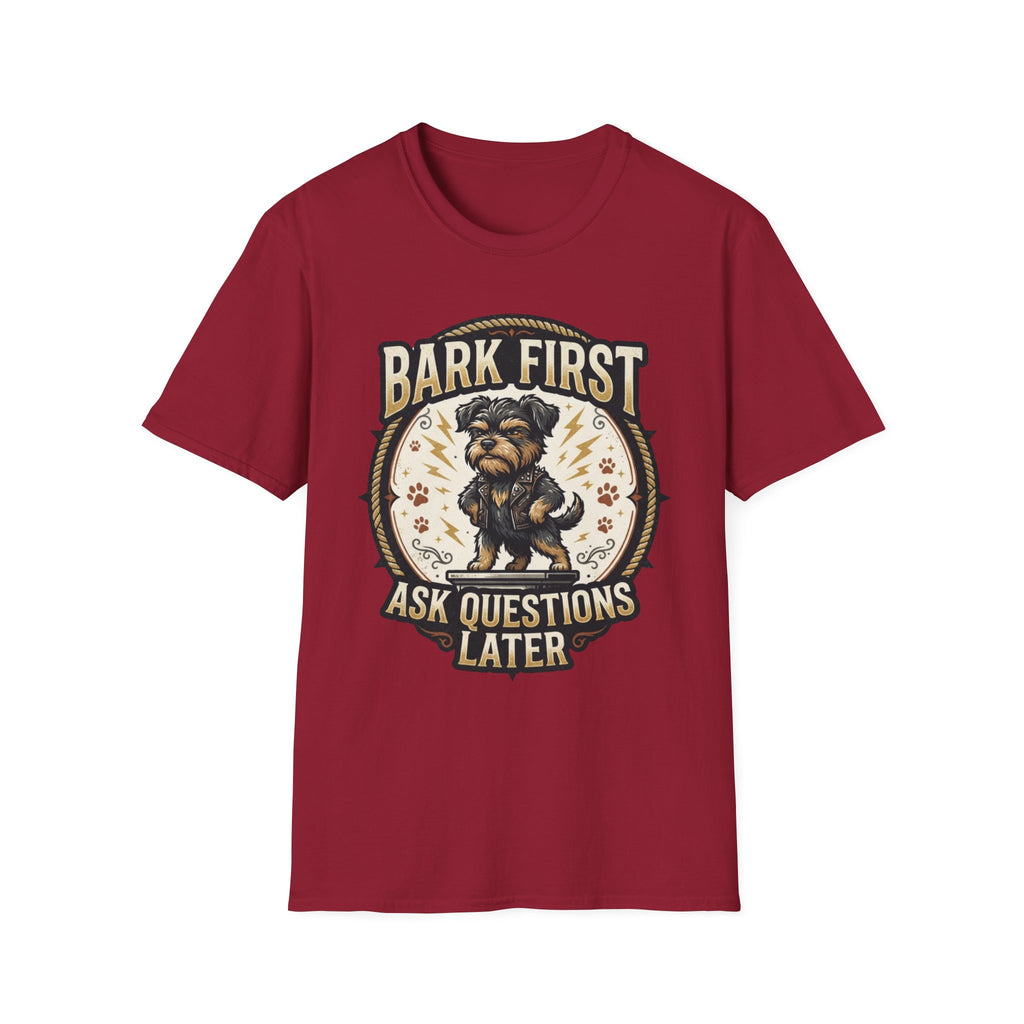 'Bark First Ask Question Later' Graphic T-Shirt