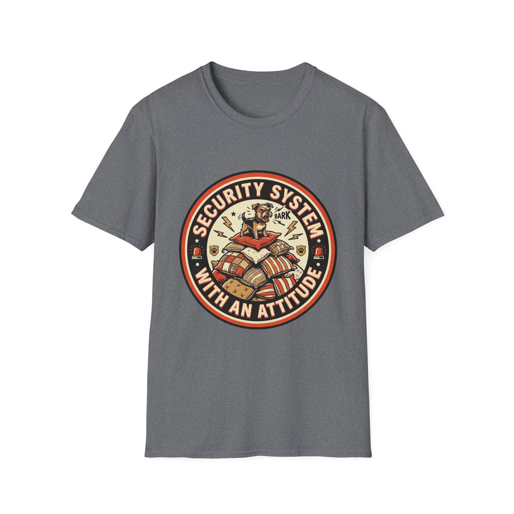 'Security System With An Attitude' Graphic T-Shirt