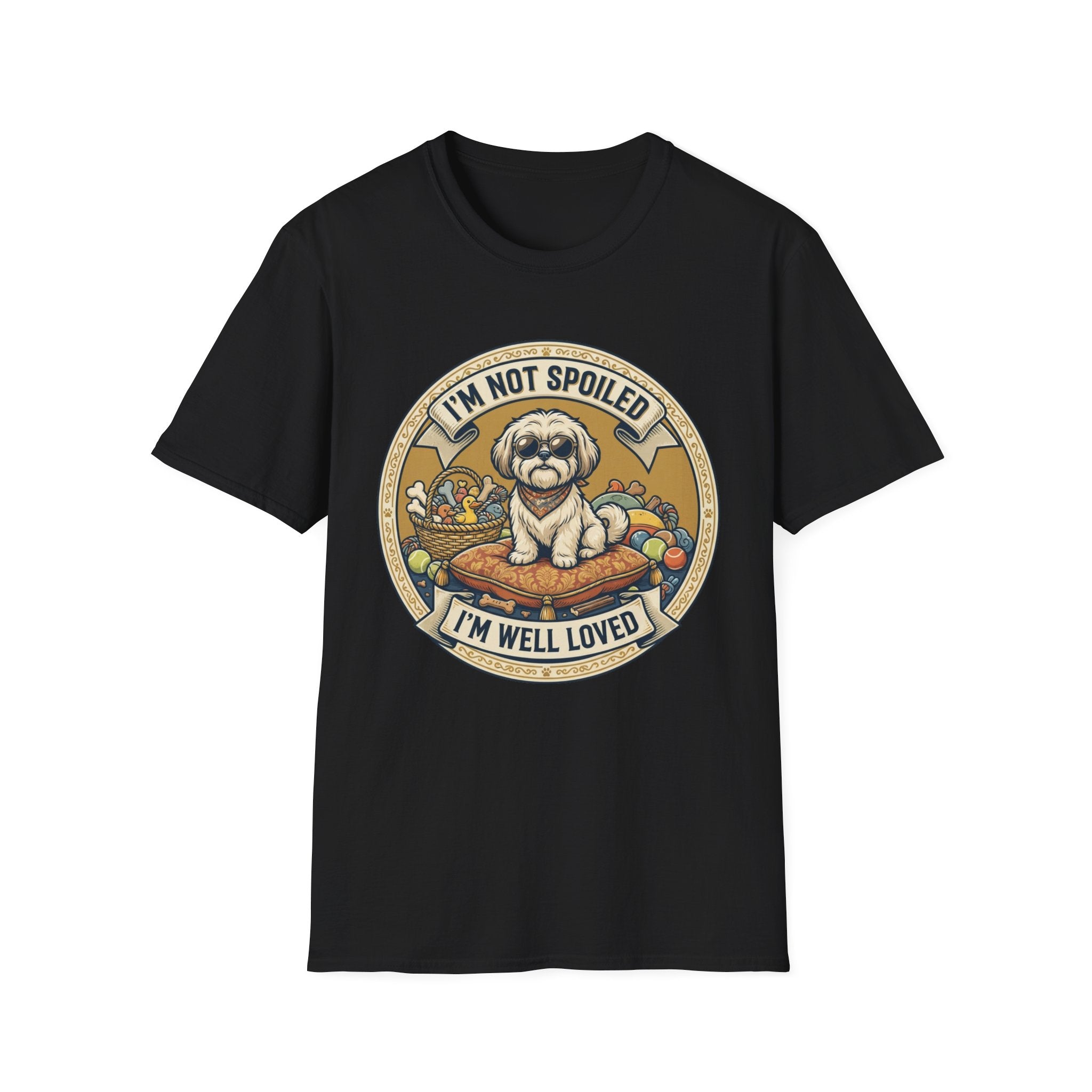 'I'M Not Spoiled I'M Well Loved' Graphic T-Shirt
