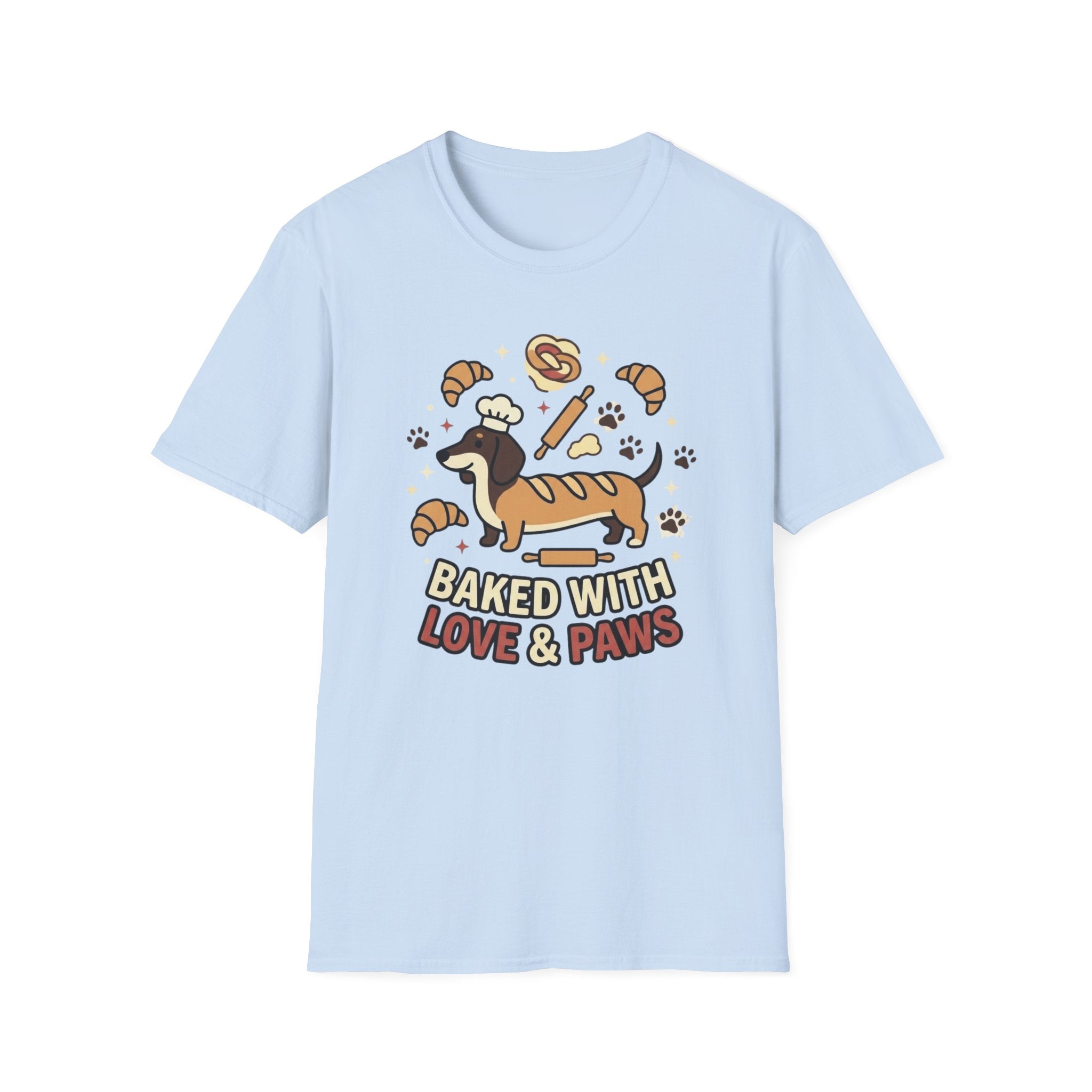 Baked with Love & Paws Graphic T-shirts