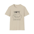 'Home Is Where The Dog Is' Graphic T-Shirt