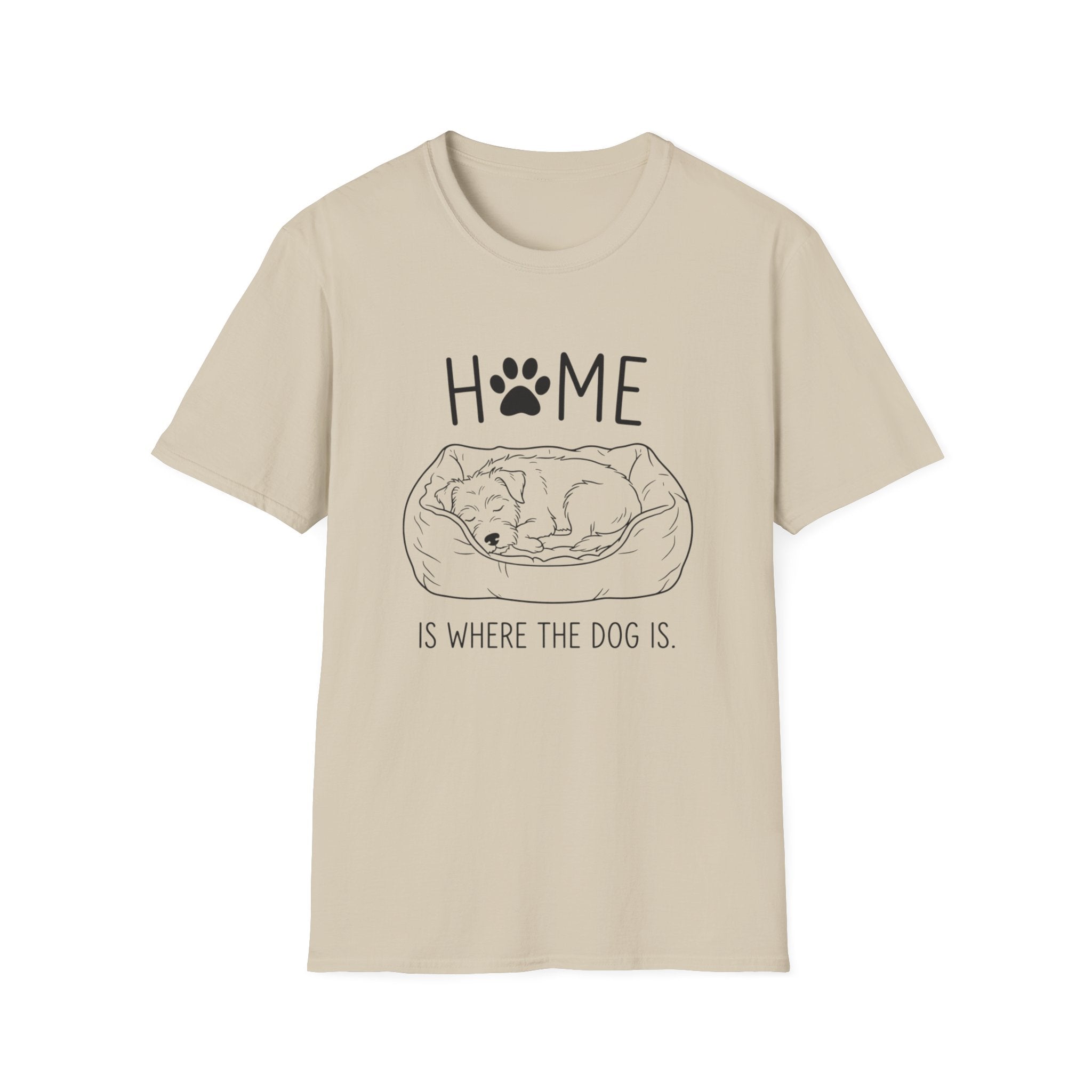 'Home Is Where The Dog Is' Graphic T-Shirt