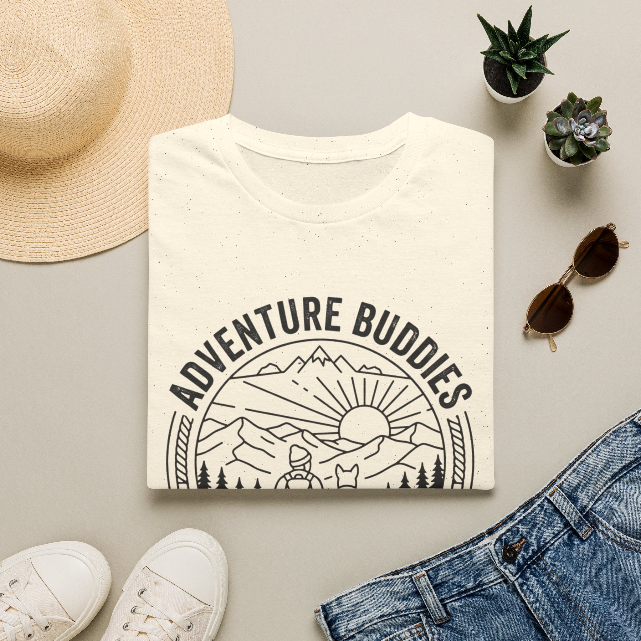 'Adventure Buddies' Graphic T-Shirt