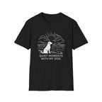'Quiet Moments With My Dog' Graphic T-Shirt