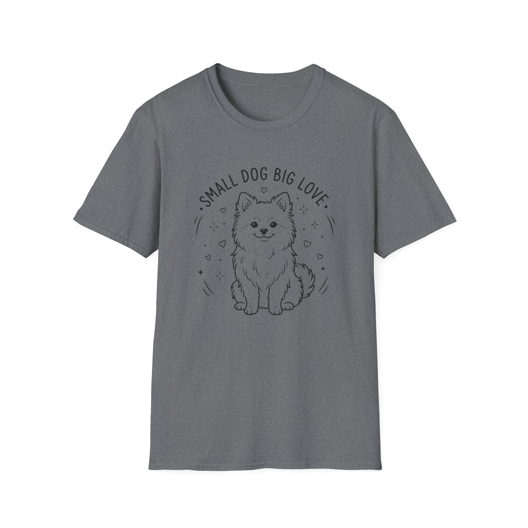 'Small Dog Big Love' Graphic T-Shirt