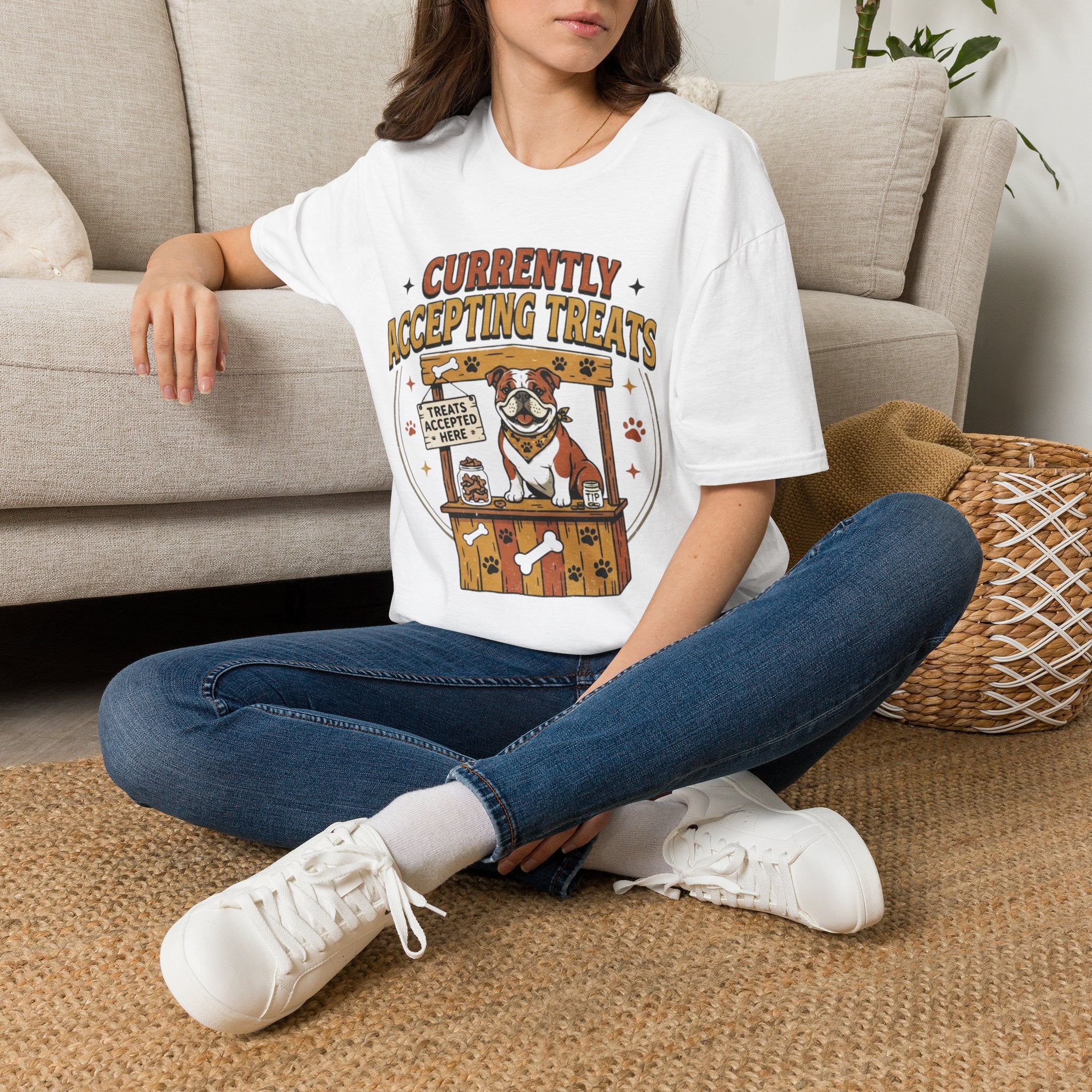 'Currently Accepting Treats' Graphic T-shirts