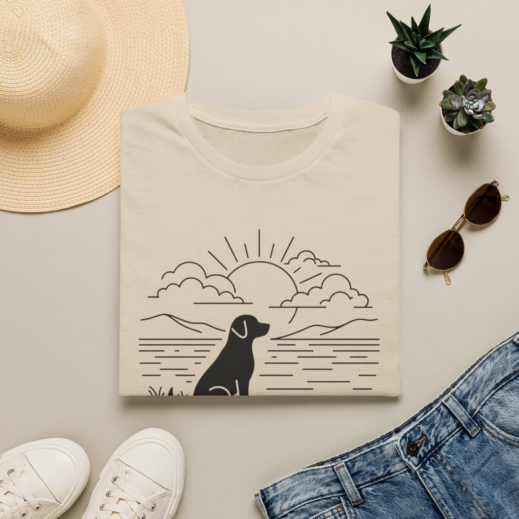 'Quiet Moments With My Dog' Graphic T-Shirt