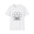 'Pawsitive Vibes' Graphic T-Shirt