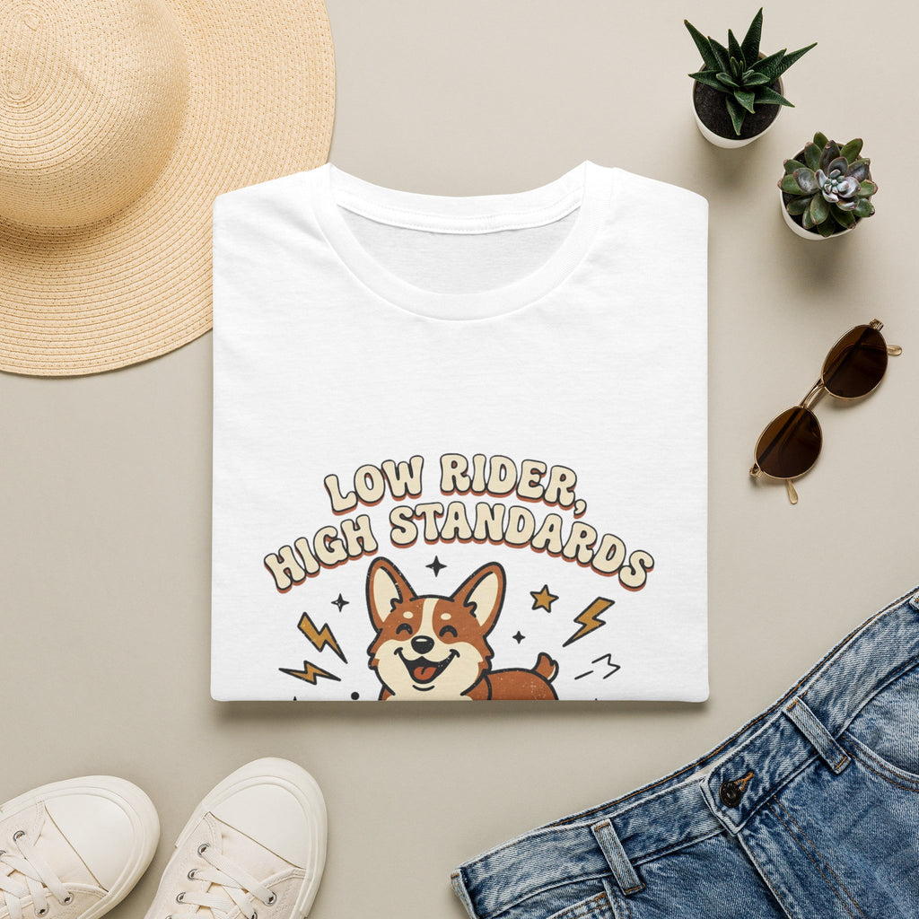 'Low Rider, High Standards' Graphic T-Shirt