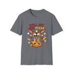 'Will Sit For Pizza' Graphic T-Shirt