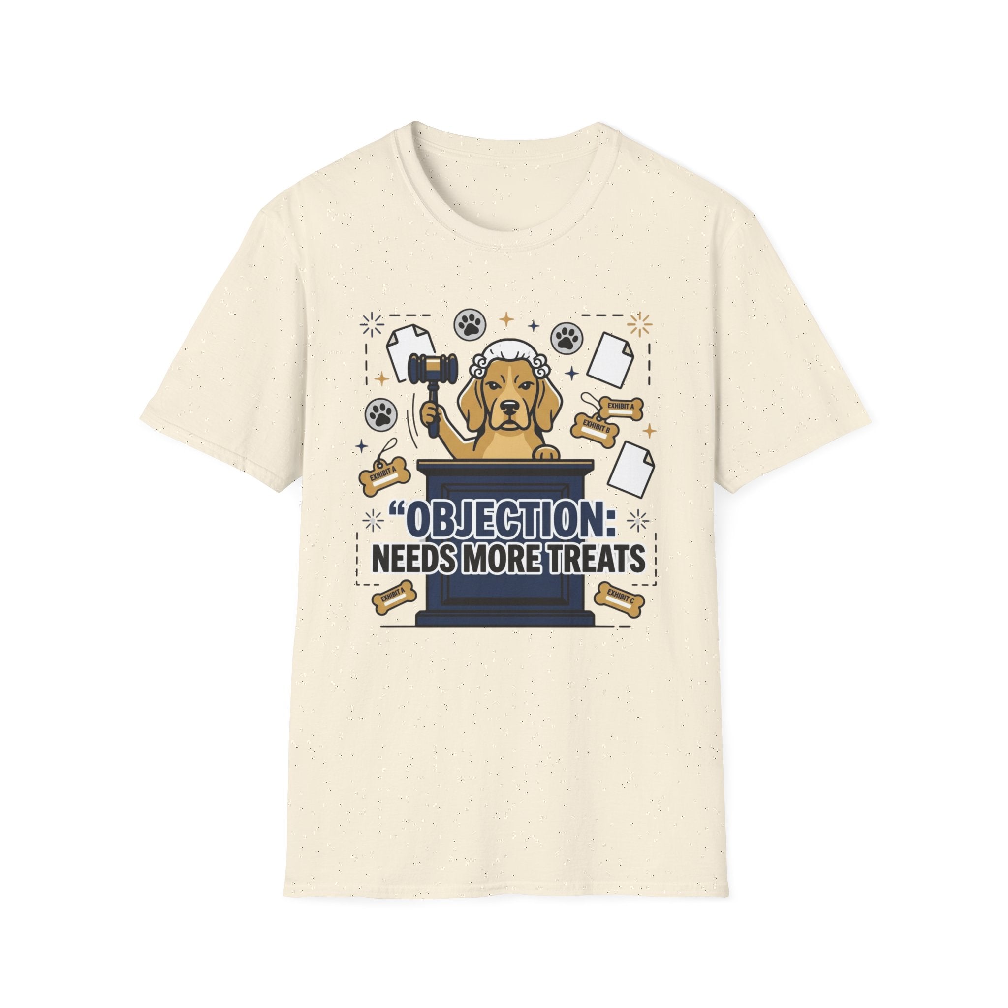 'Objection: Needs More Treats' Graphic T-Shirt
