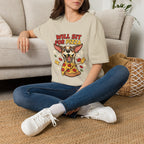 'Will Sit For Pizza' Graphic T-Shirt