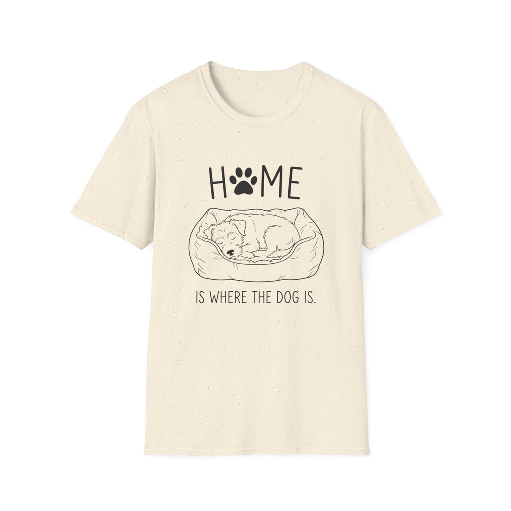 'Home Is Where The Dog Is' Graphic T-Shirt