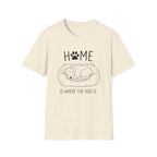 'Home Is Where The Dog Is' Graphic T-Shirt