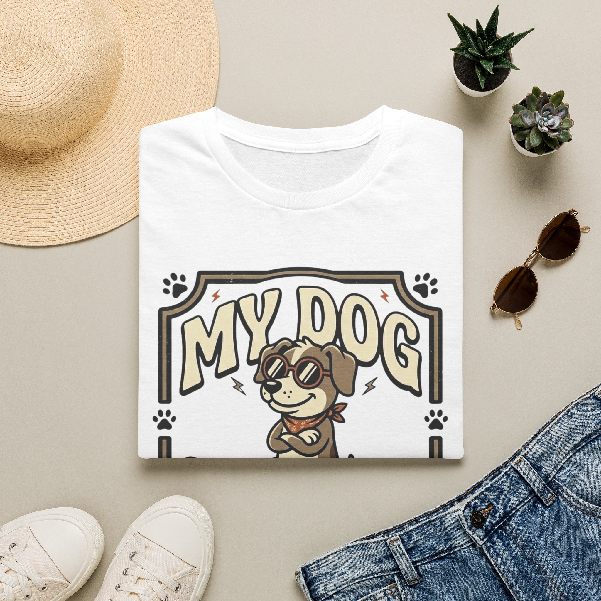 'My Dog Said No' Graphic T-Shirt