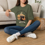 'Fueled by Coffee And Dog Hair' Graphic T-Shirt
