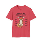 'This Is My I Dont Care Face' Graphic T-Shirt