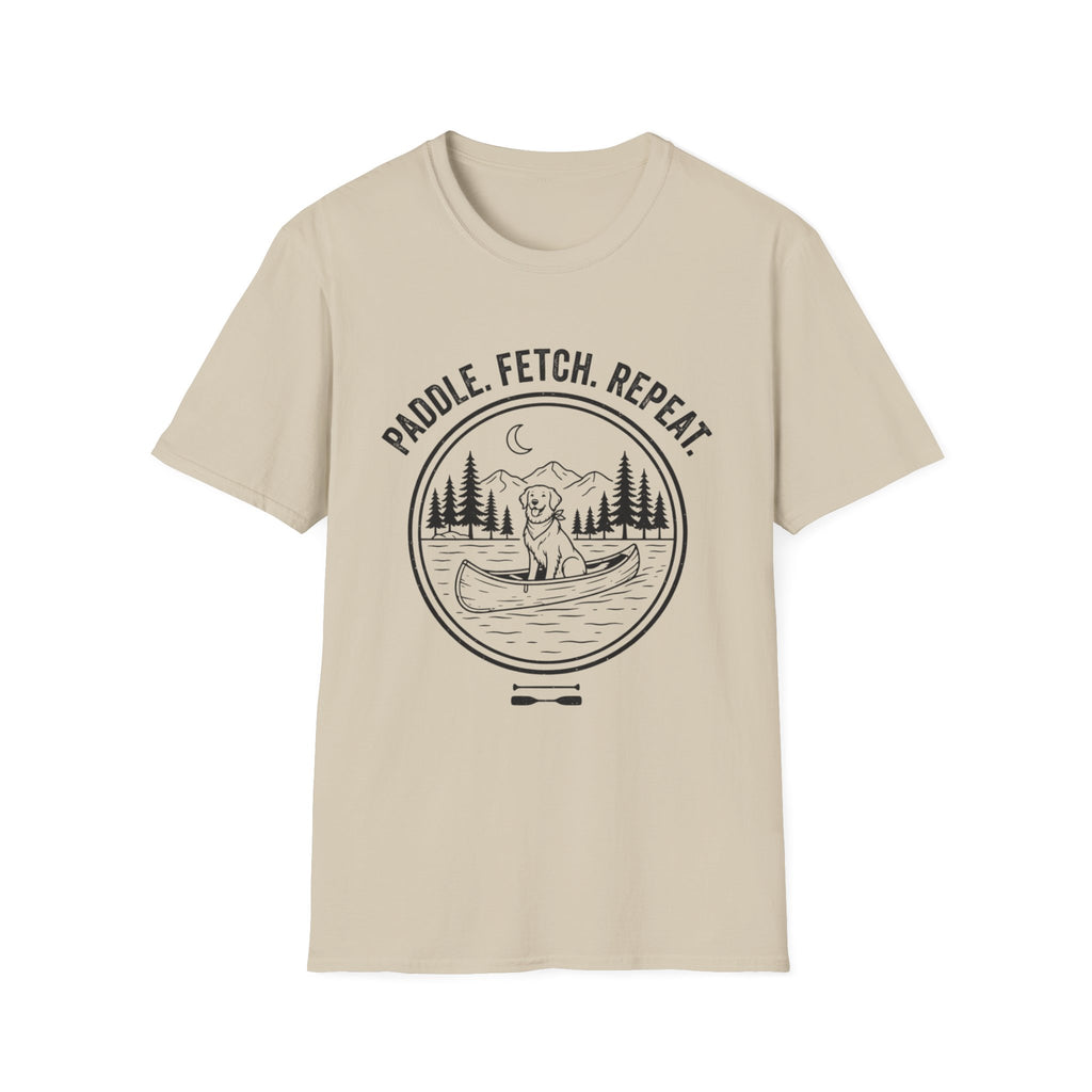 'Paddle,Fetch,Repeat' Graphic T-Shirt