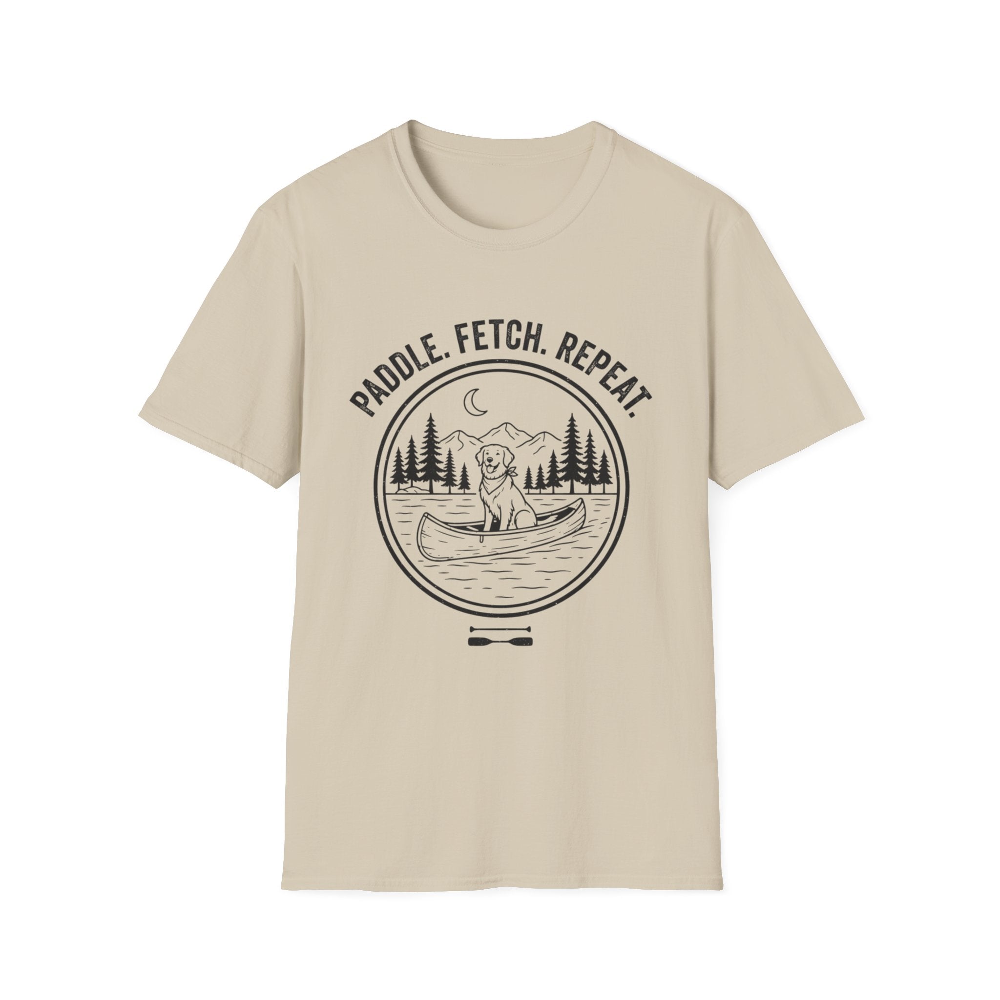 'Paddle,Fetch,Repeat' Graphic T-Shirt