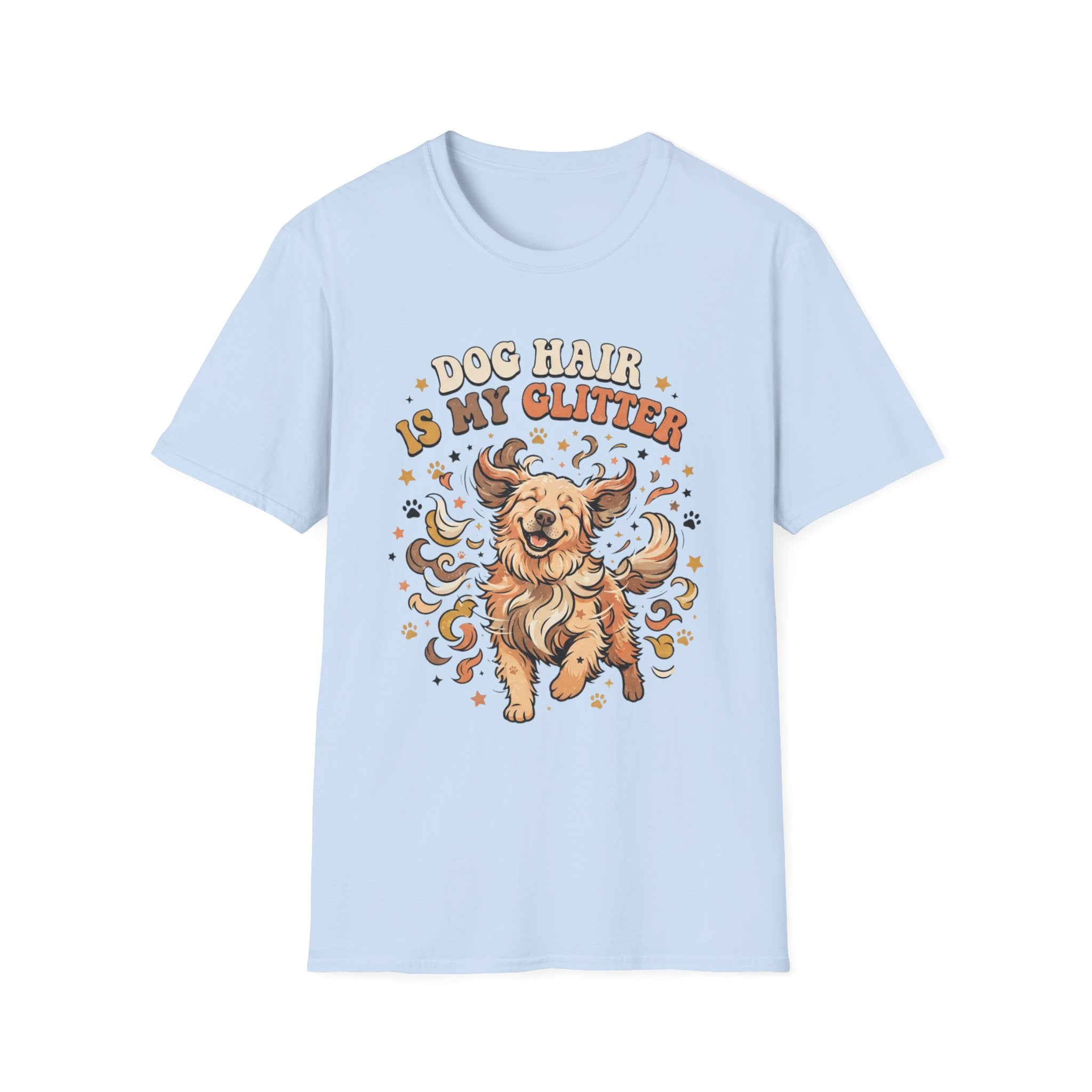 'Dog Hair Is My Glitter' Graphic T-shirts