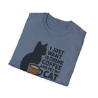 Cat and Coffee T-Shirt