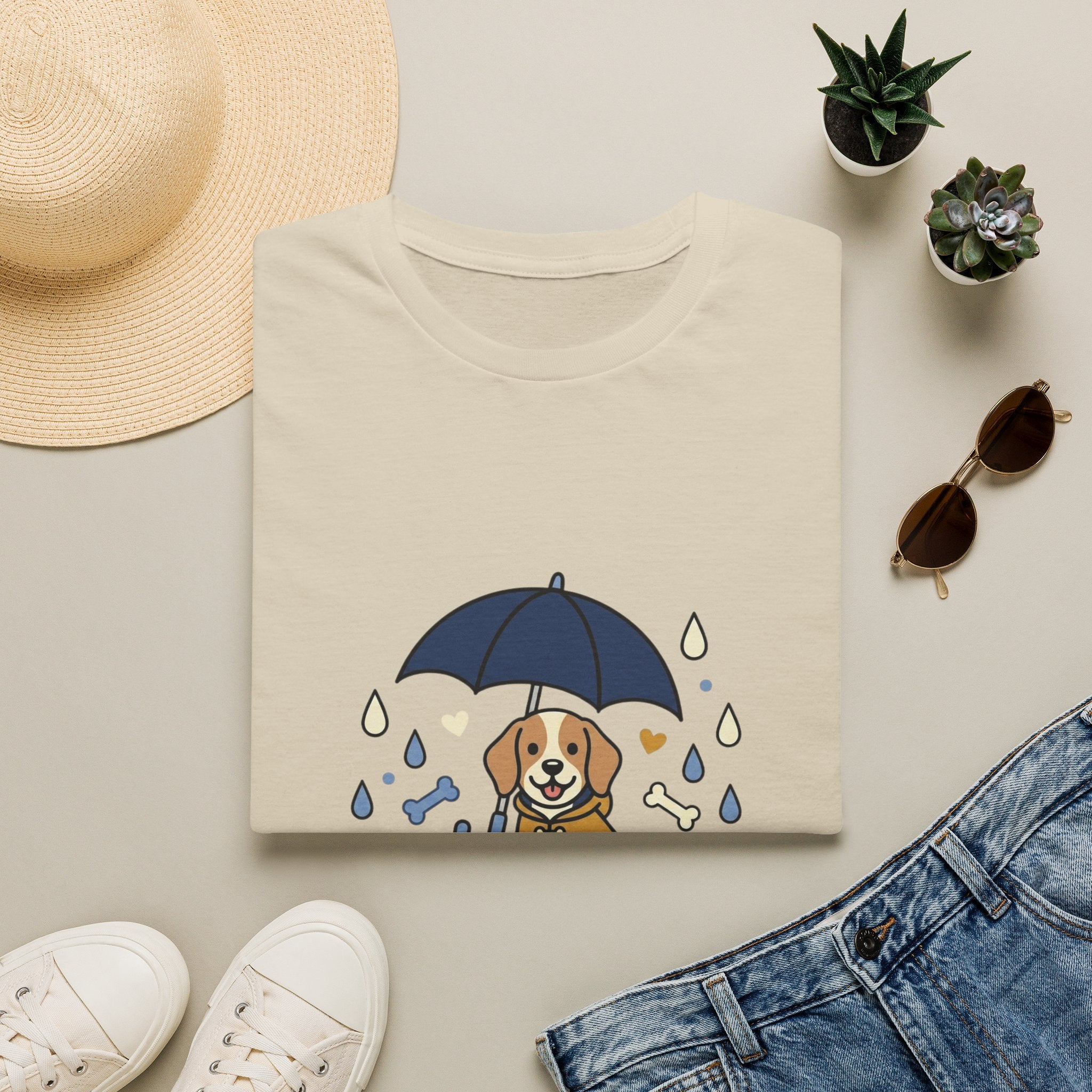 'Sunshine Follow My Dog' Graphic T-Shirt