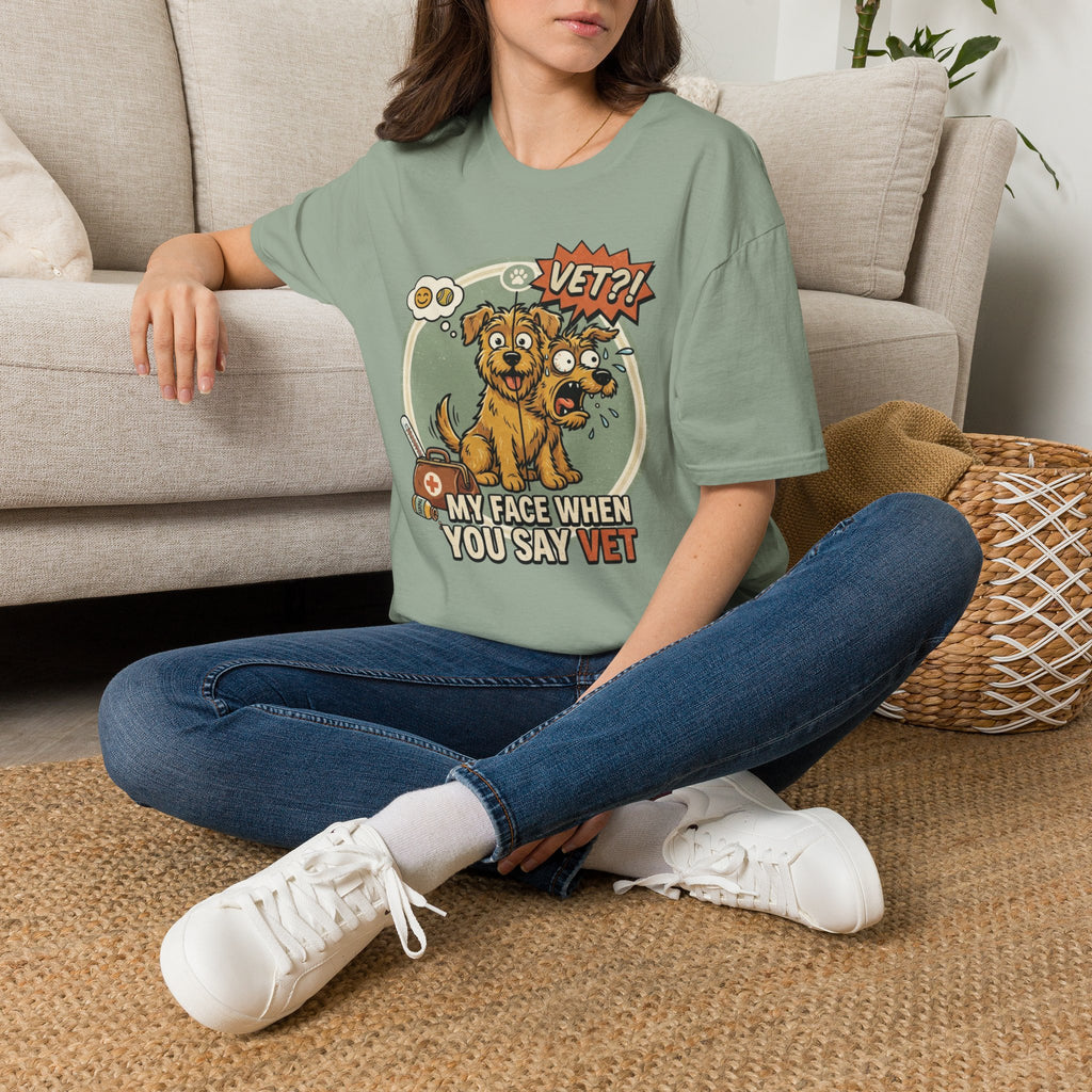 'My Face When You Say Vet' Graphic T-Shirt