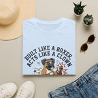 'Built Like A Boxer Acts Like A Clown' Graphic T-Shirt