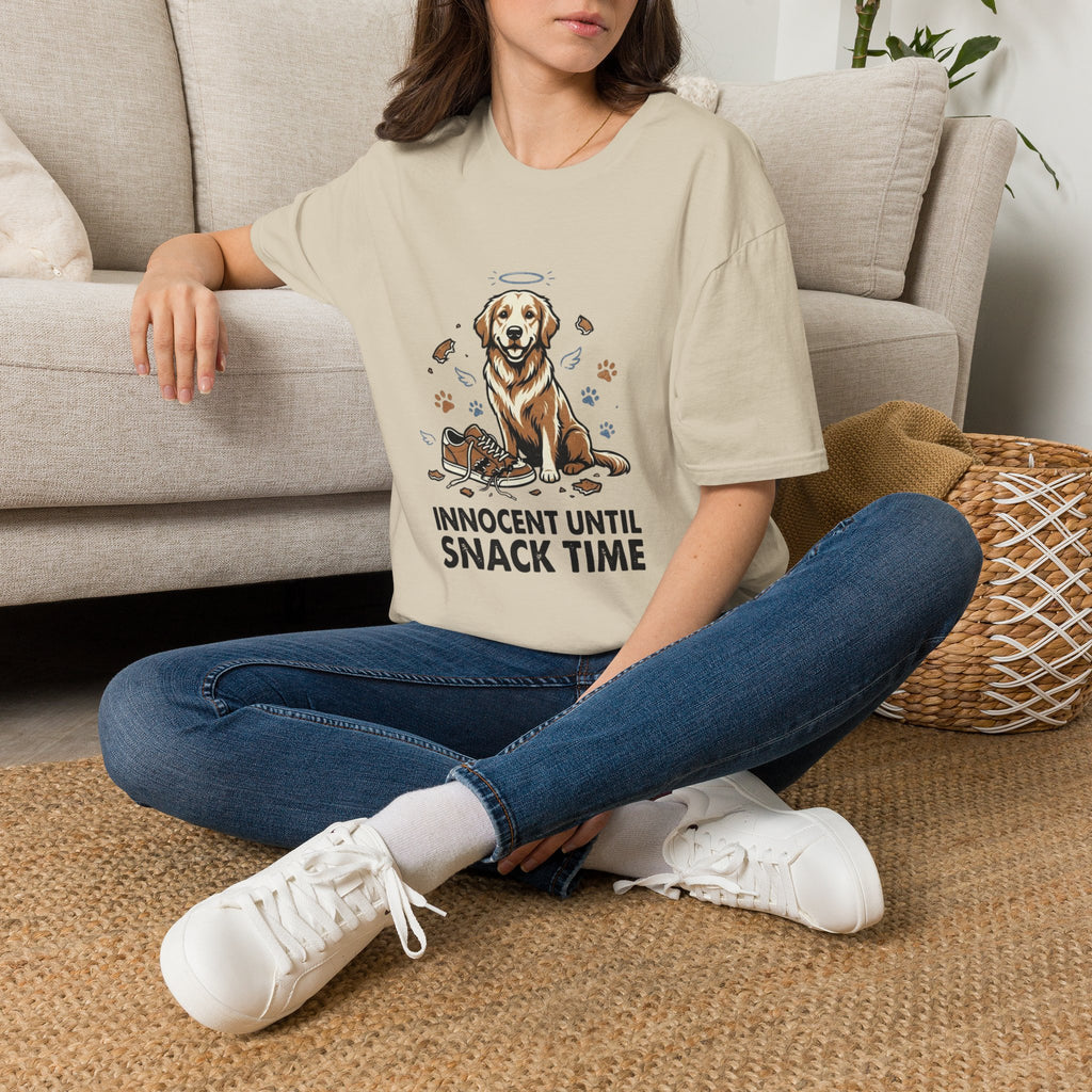 'Innocent Until Snack Time' Graphic T-Shirt