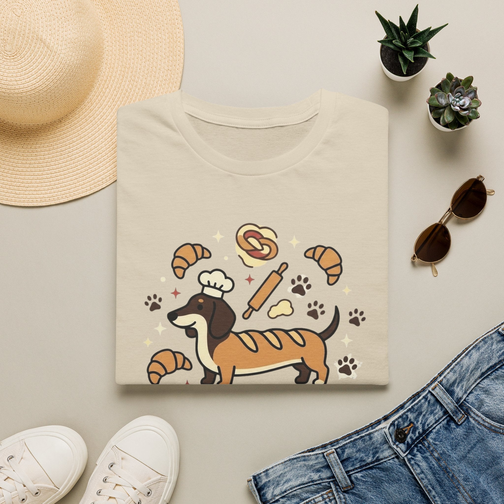 Baked with Love & Paws Graphic T-shirts