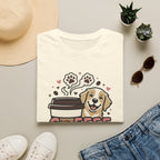 'Coffee Dogs Repeat' Graphic T-Shirt