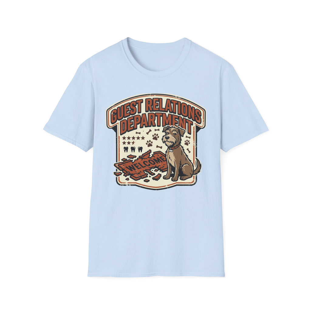 'Guest Relations Department' Graphic T-Shirt