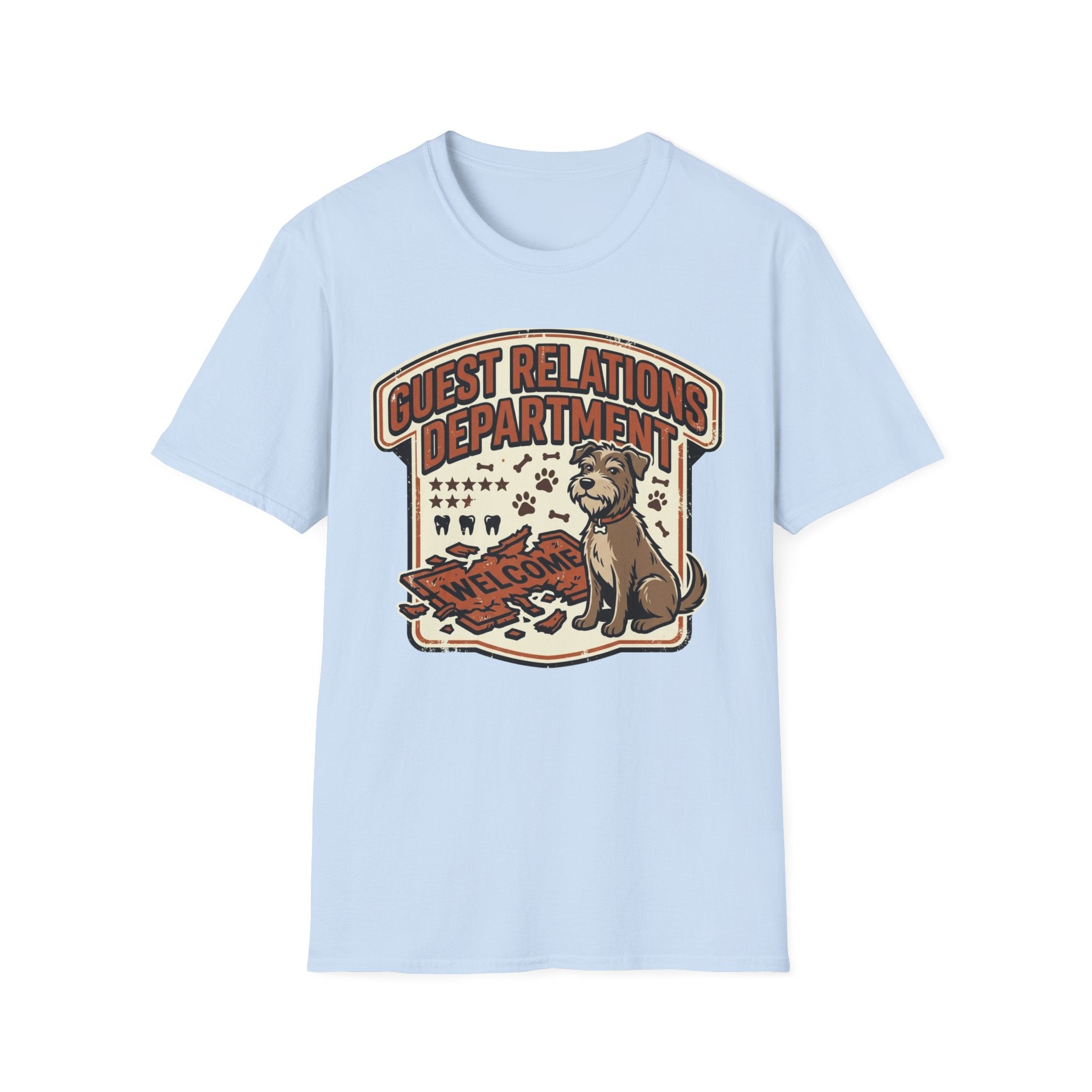 'Guest Relations Department' Graphic T-Shirt