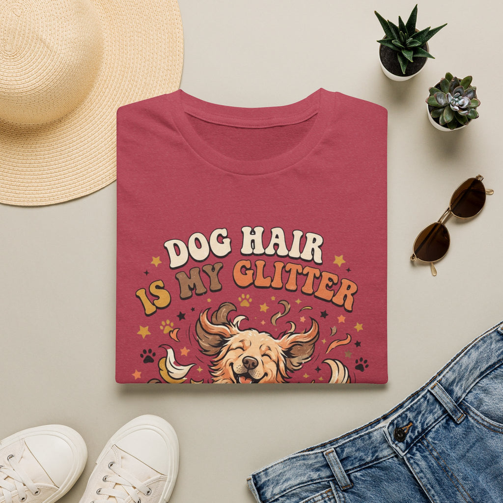 'Dog Hair Is My Glitter' Graphic T-shirts
