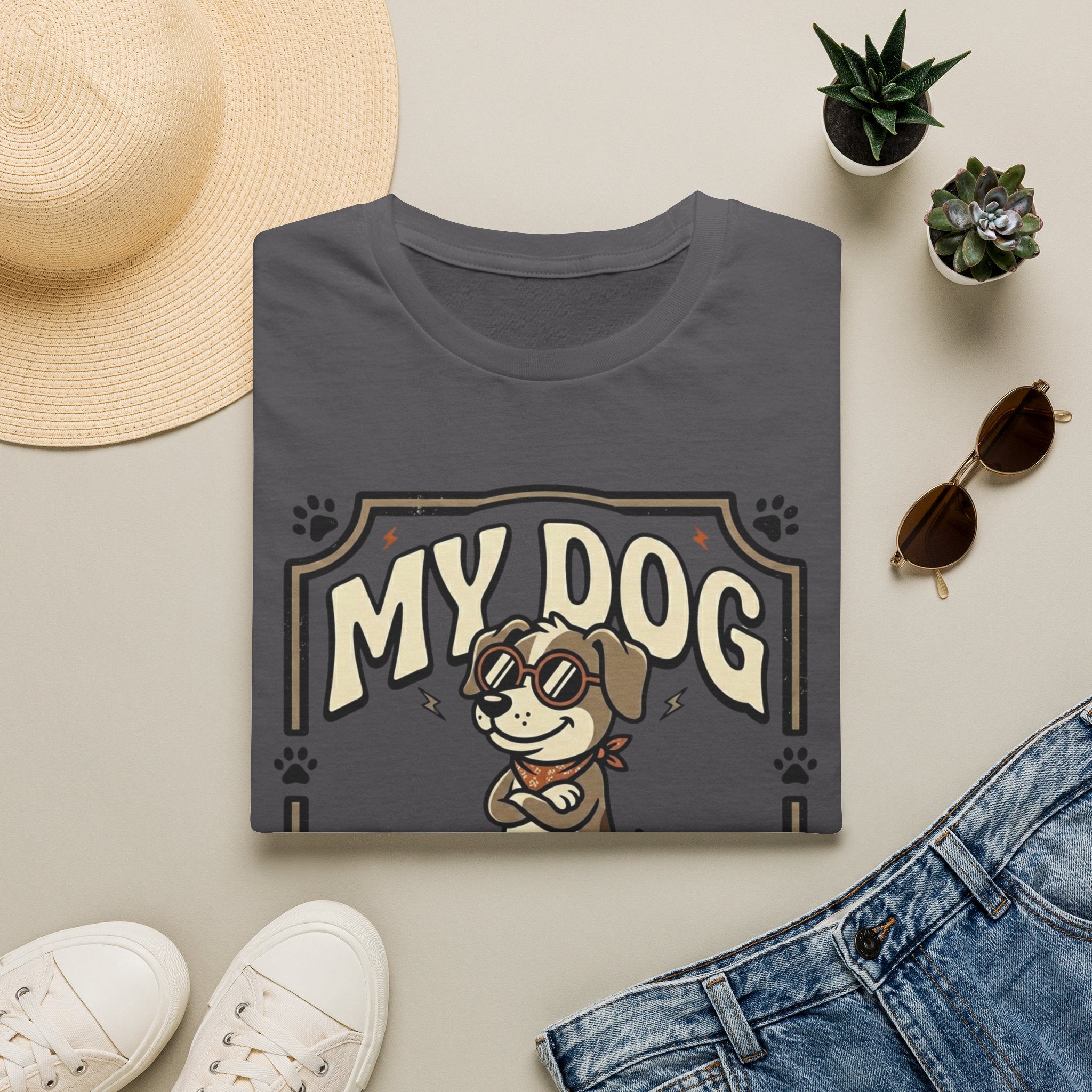 'My Dog Said No' Graphic T-Shirt