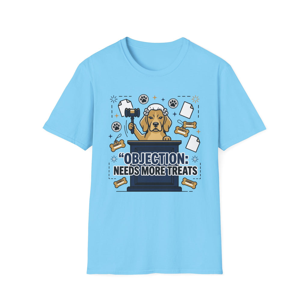 'Objection: Needs More Treats' Graphic T-Shirt