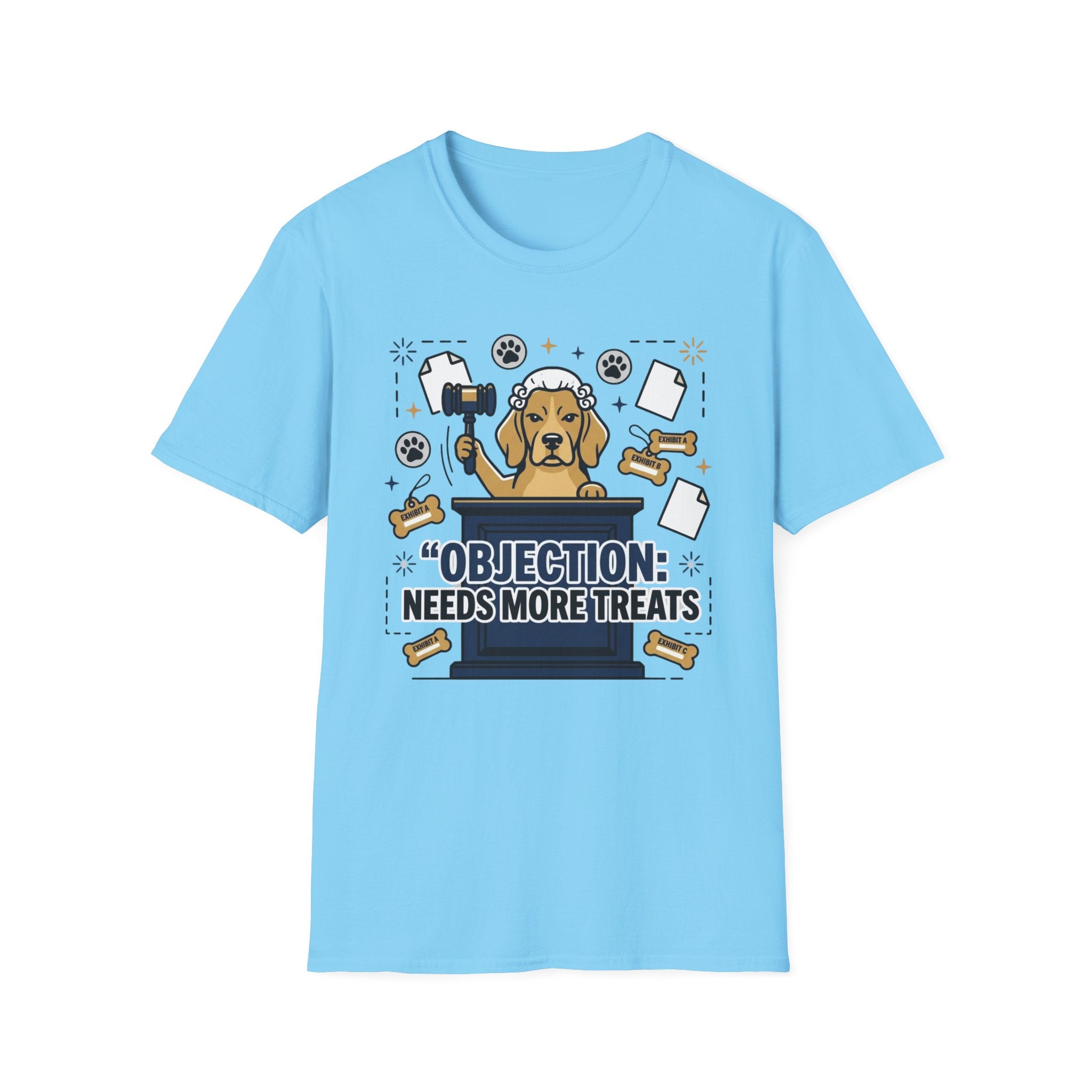 'Objection: Needs More Treats' Graphic T-Shirt