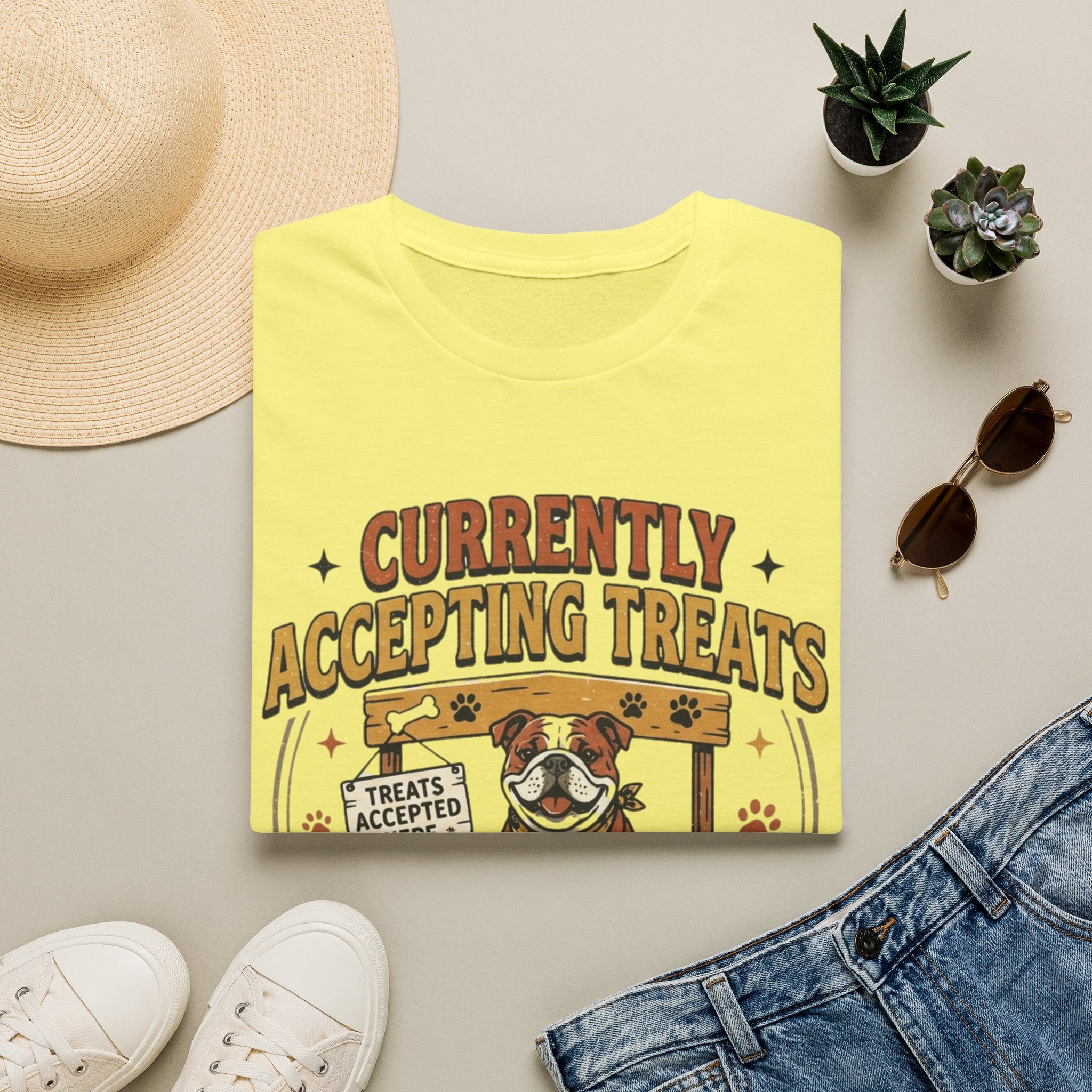 'Currently Accepting Treats' Graphic T-shirts
