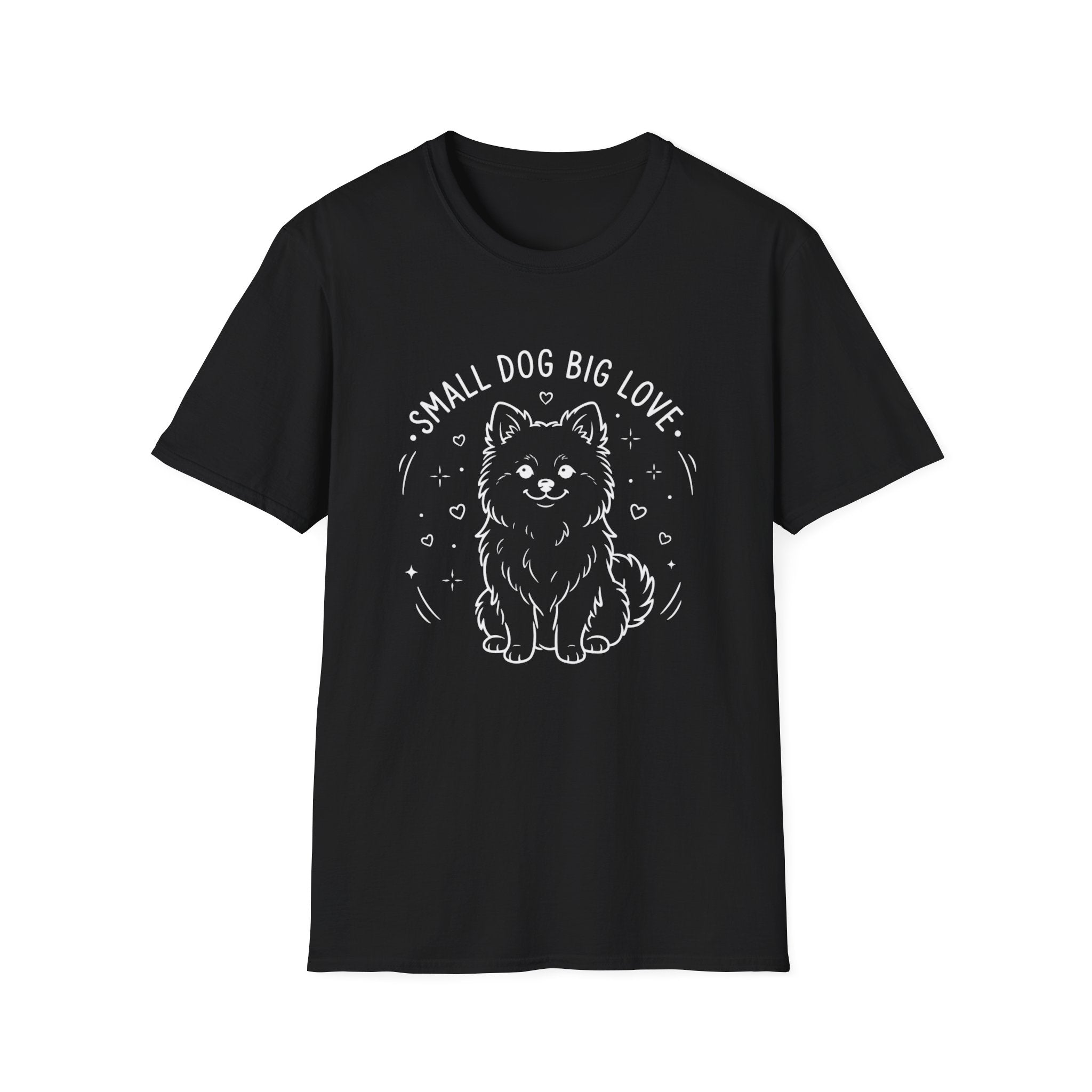 'Small Dog Big Love' Graphic T-Shirt