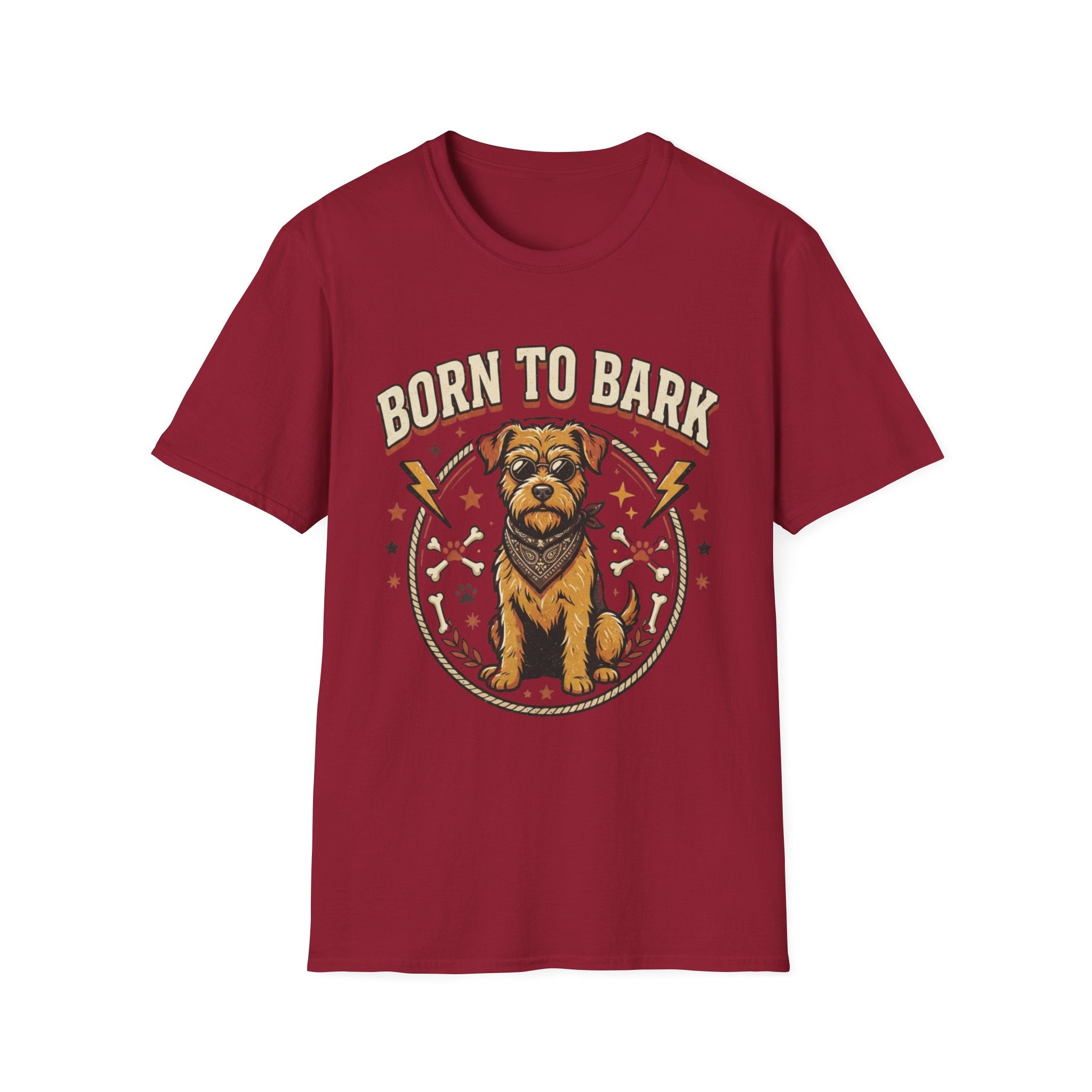 'Born To Bark' Graphic T-Shirt