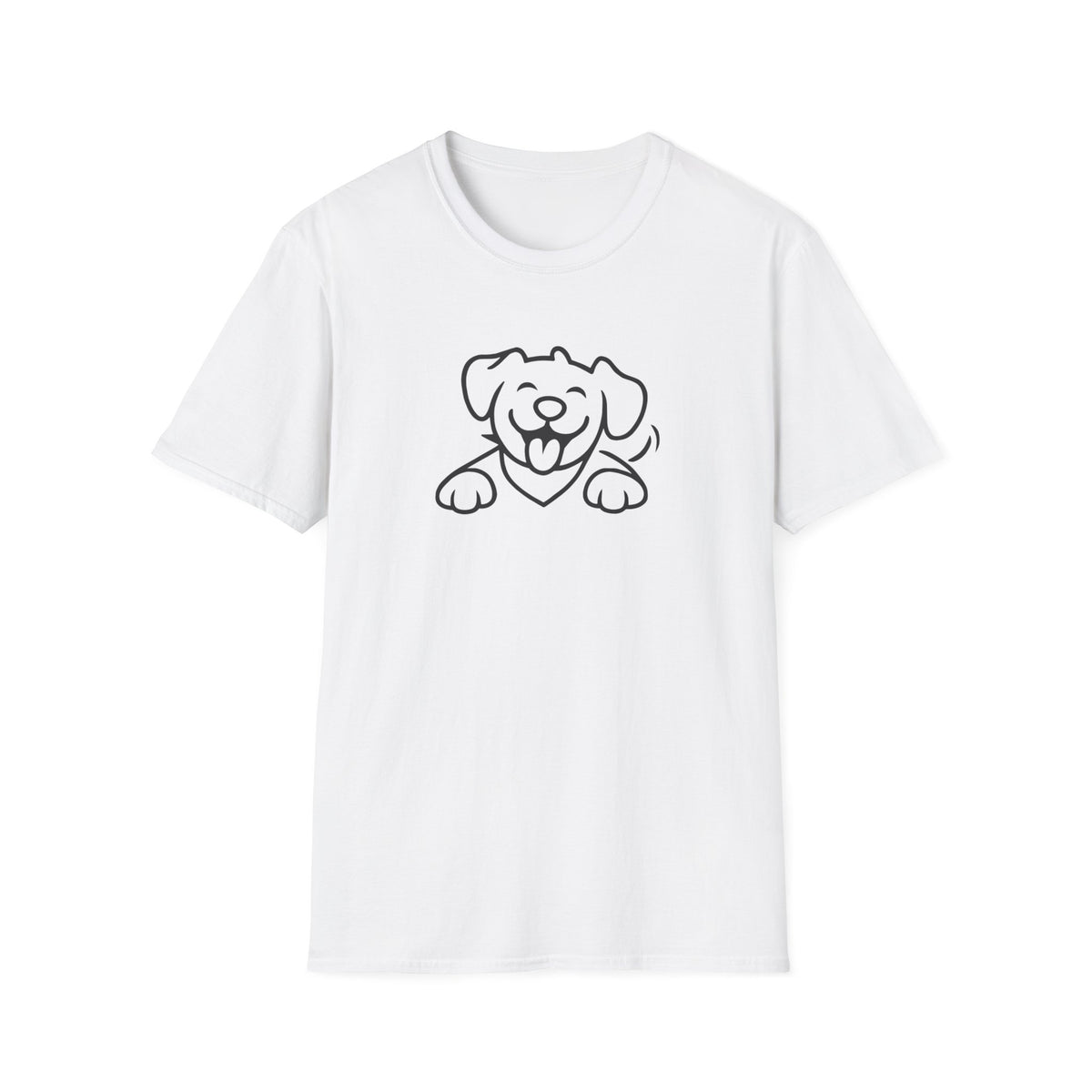 Happy Cartoon Dog T-Shirt