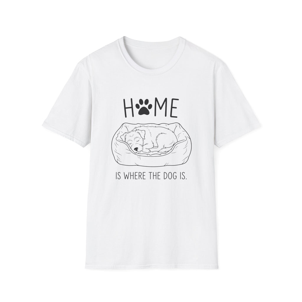 'Home Is Where The Dog Is' Graphic T-Shirt