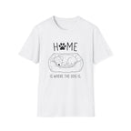 'Home Is Where The Dog Is' Graphic T-Shirt