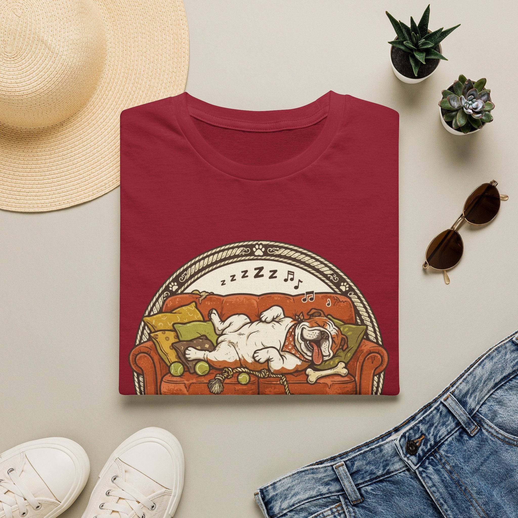 'Certified Couch Potato' Graphic T-Shirt