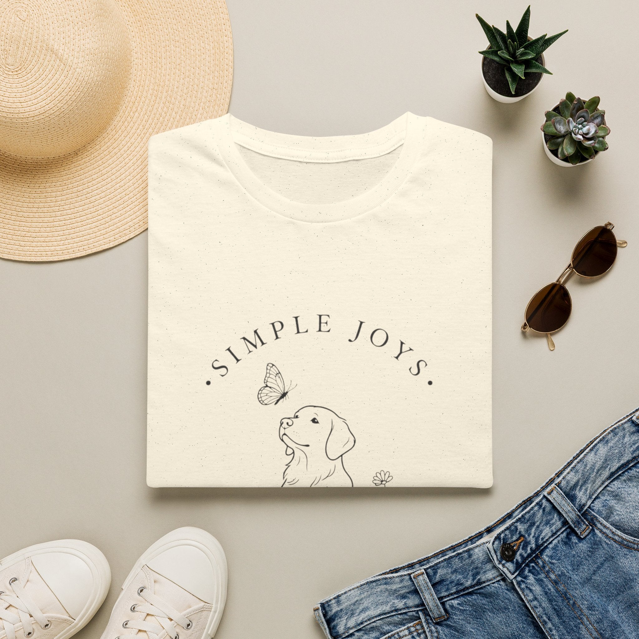 'Simple Joys' Graphic T-Shirt