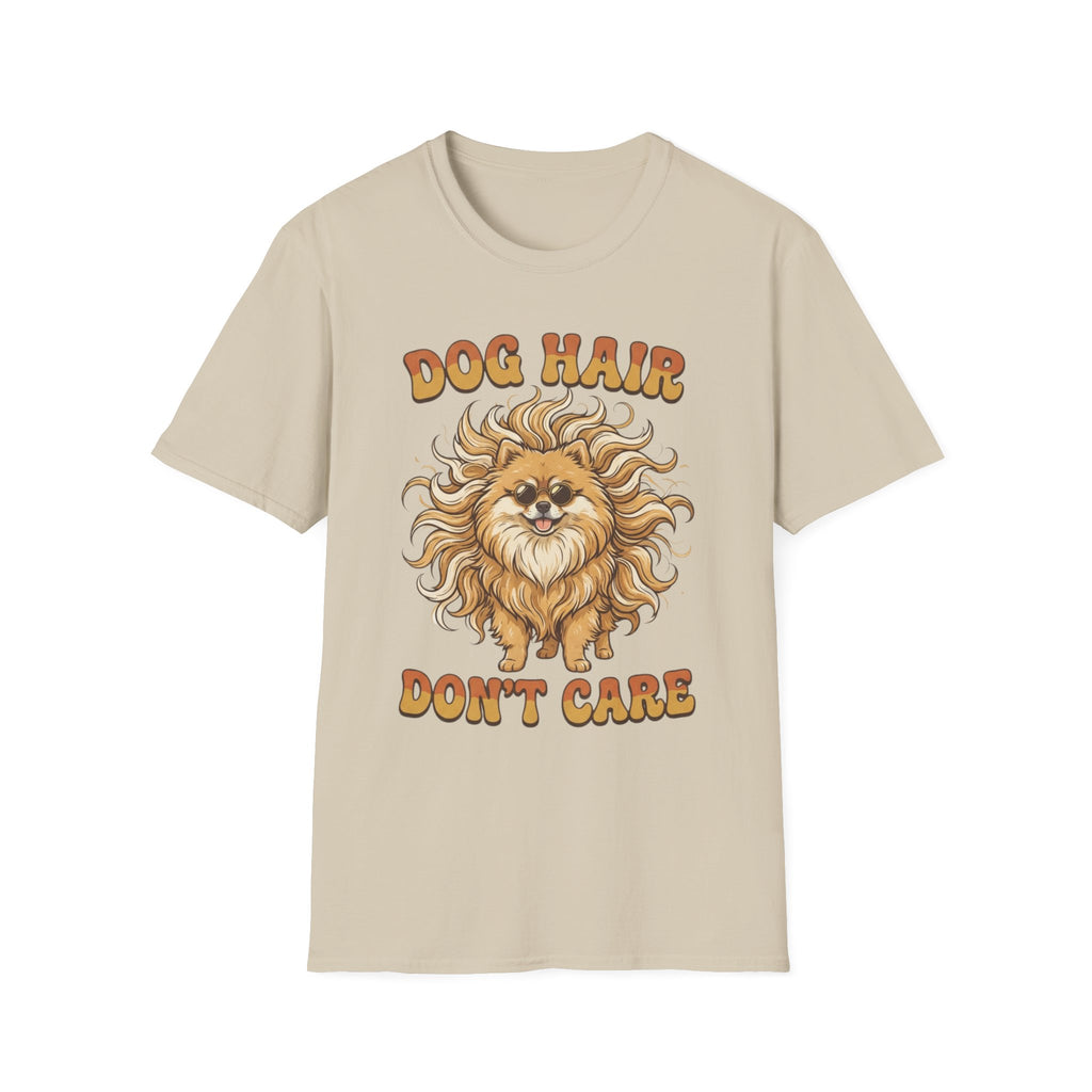 'Dog Hair Dont Care' Graphic T-Shirt