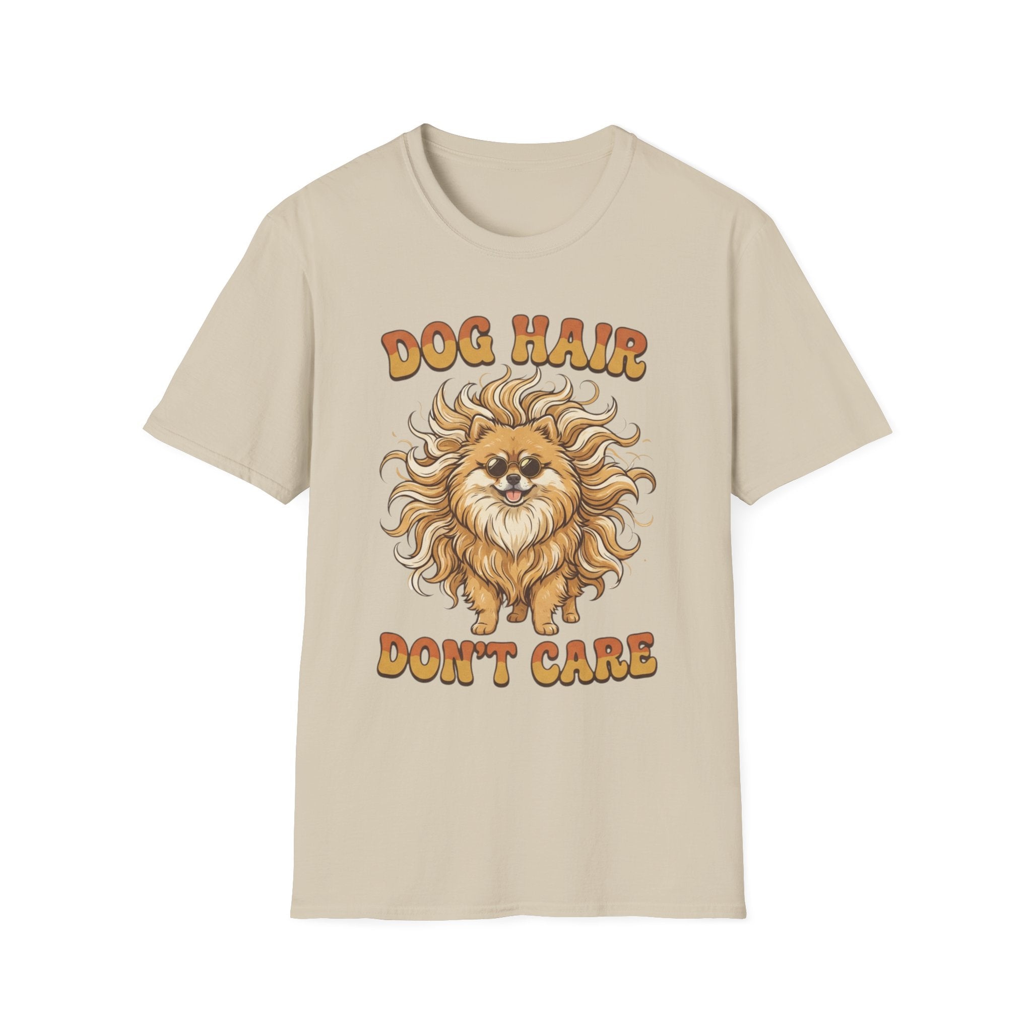 'Dog Hair Dont Care' Graphic T-Shirt