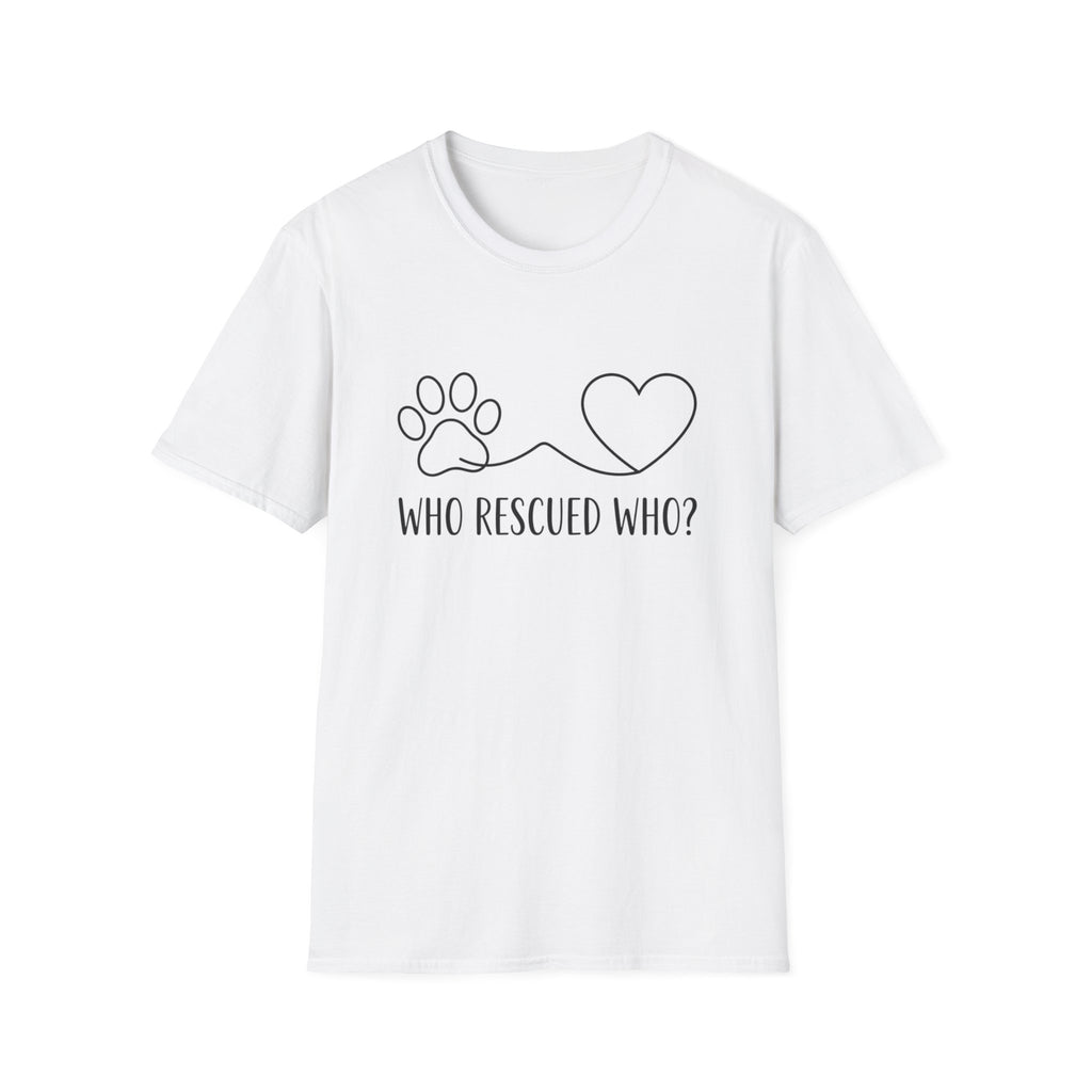 'Who Rescued Who?' Graphic T-Shirt