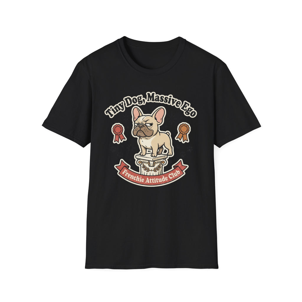 'Tiny Dog Massive Ego' Graphic T-Shirt