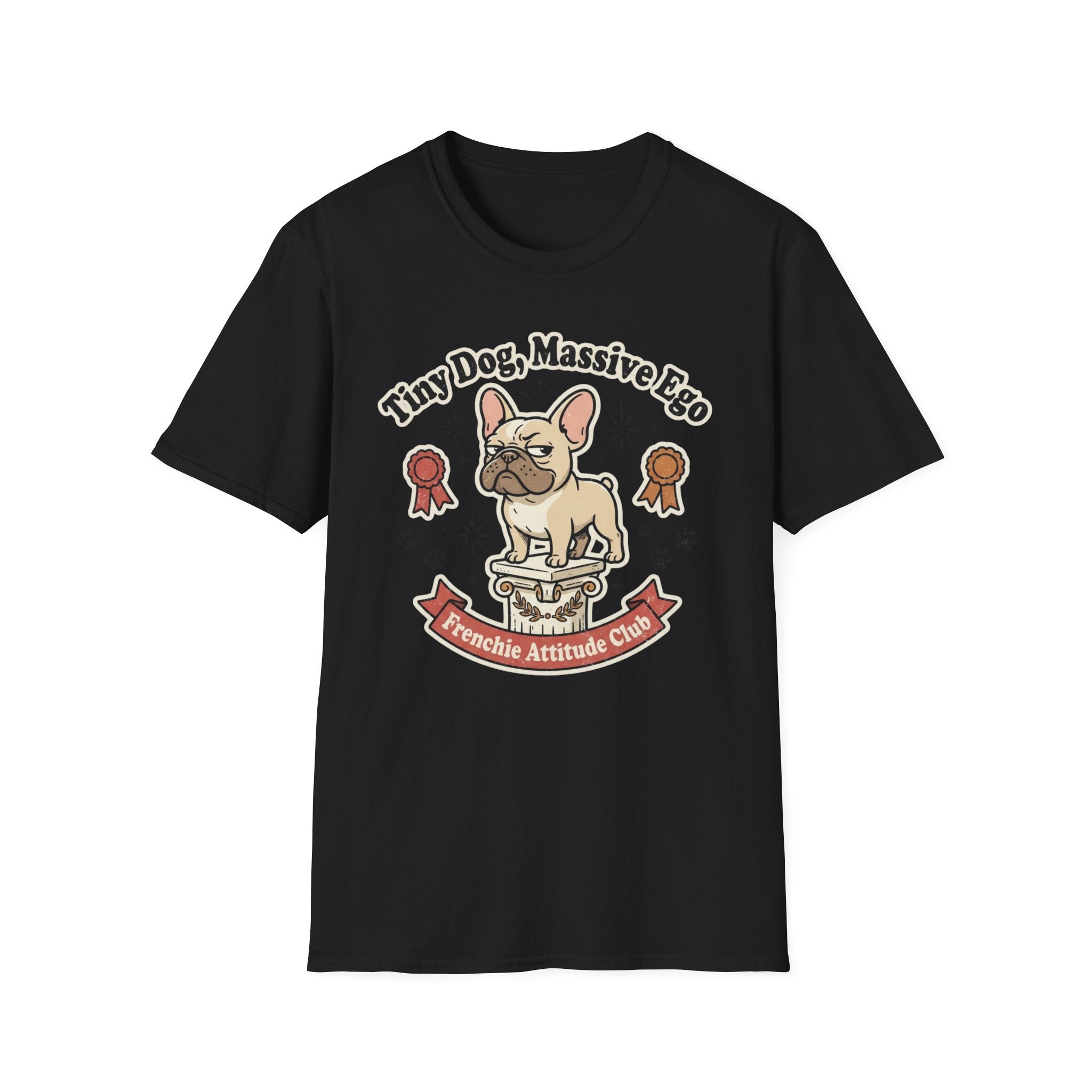 'Tiny Dog Massive Ego' Graphic T-Shirt